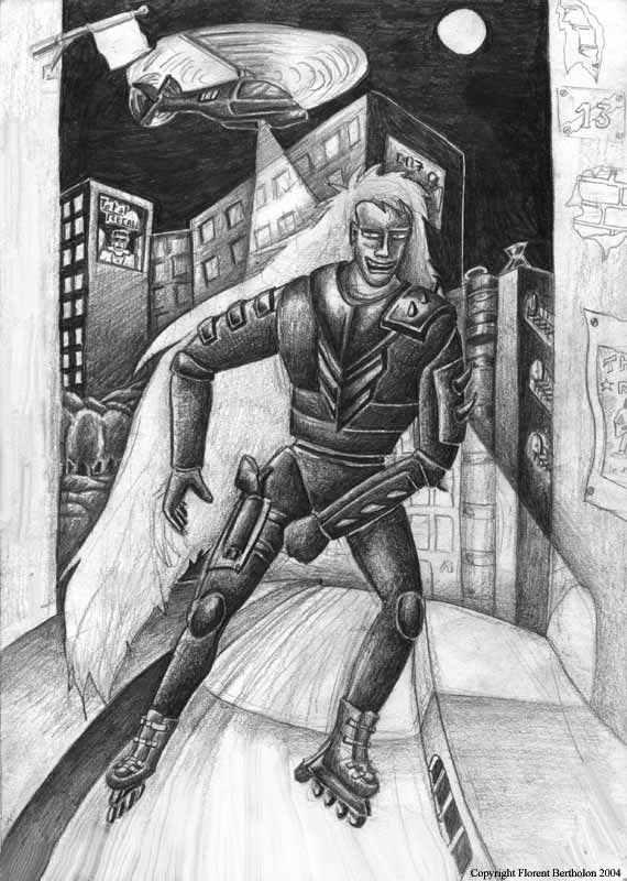 Guerriers futuristes: Roller