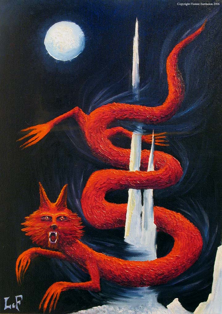 Heroic Fantasy: Un Dragon sur la Lune
