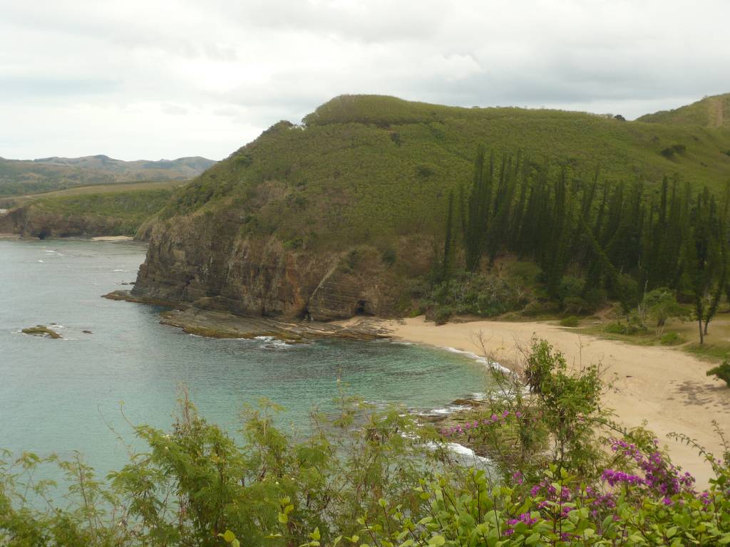 La côte de Bourail: La baie des tortues