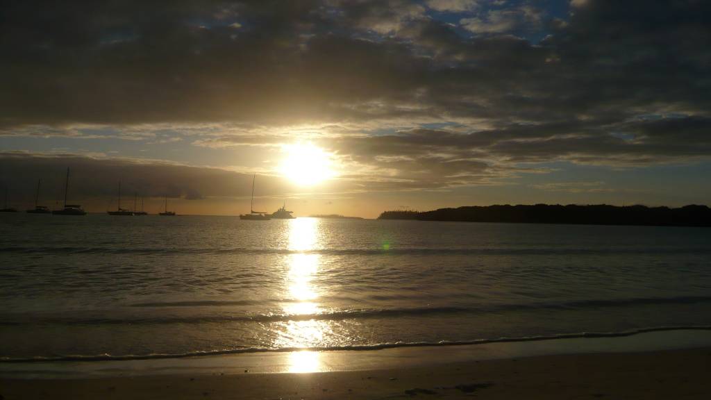 l'Ile des Pins: Coucher de soleil