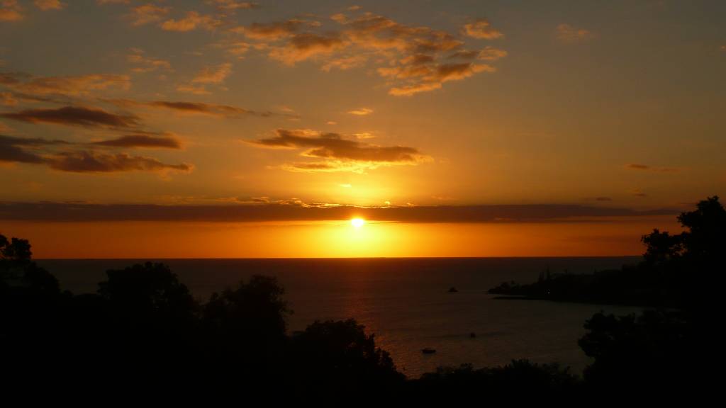 Nouméa: Coucher de soleil