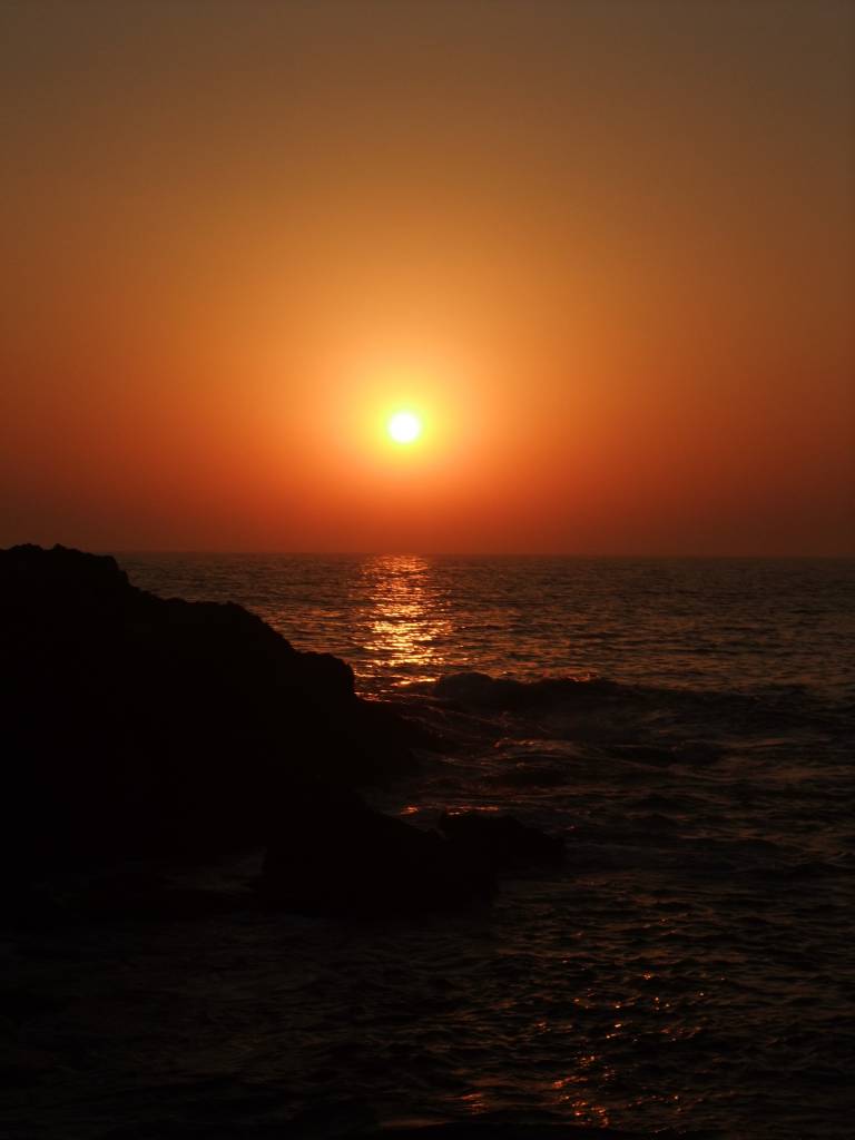 L'ile de Chypres: Coucher de soleil à Chypres