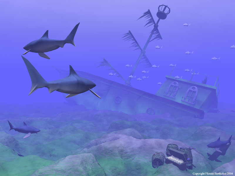 PovRay: Undersea