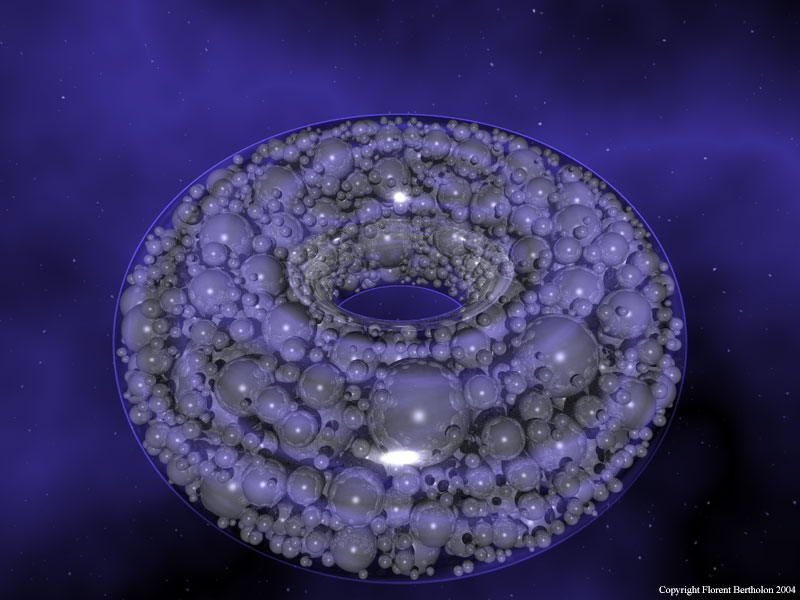 PovRay Goa: Space Torus